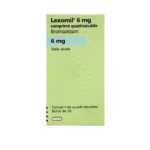 Lexomil 3 Khía Hộp 30 Viên Nhập Chính Hãng